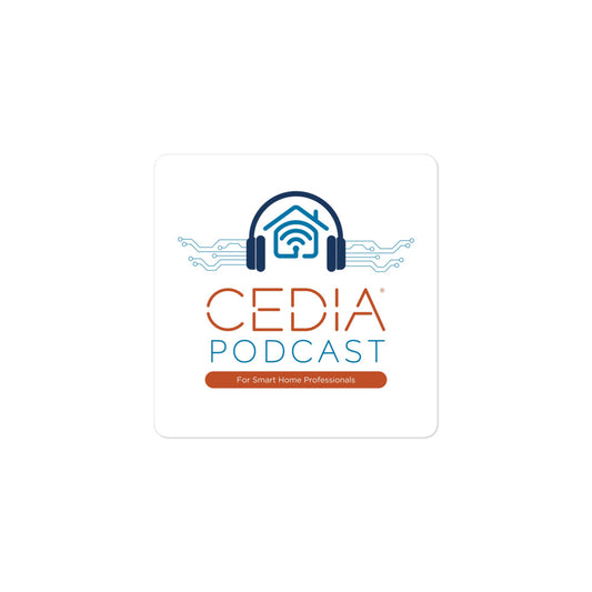 CEDIA Podcast Sticker
